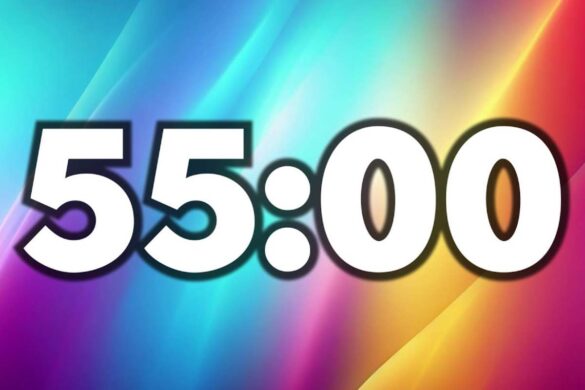 Get Set A Timer For 55 Minutes