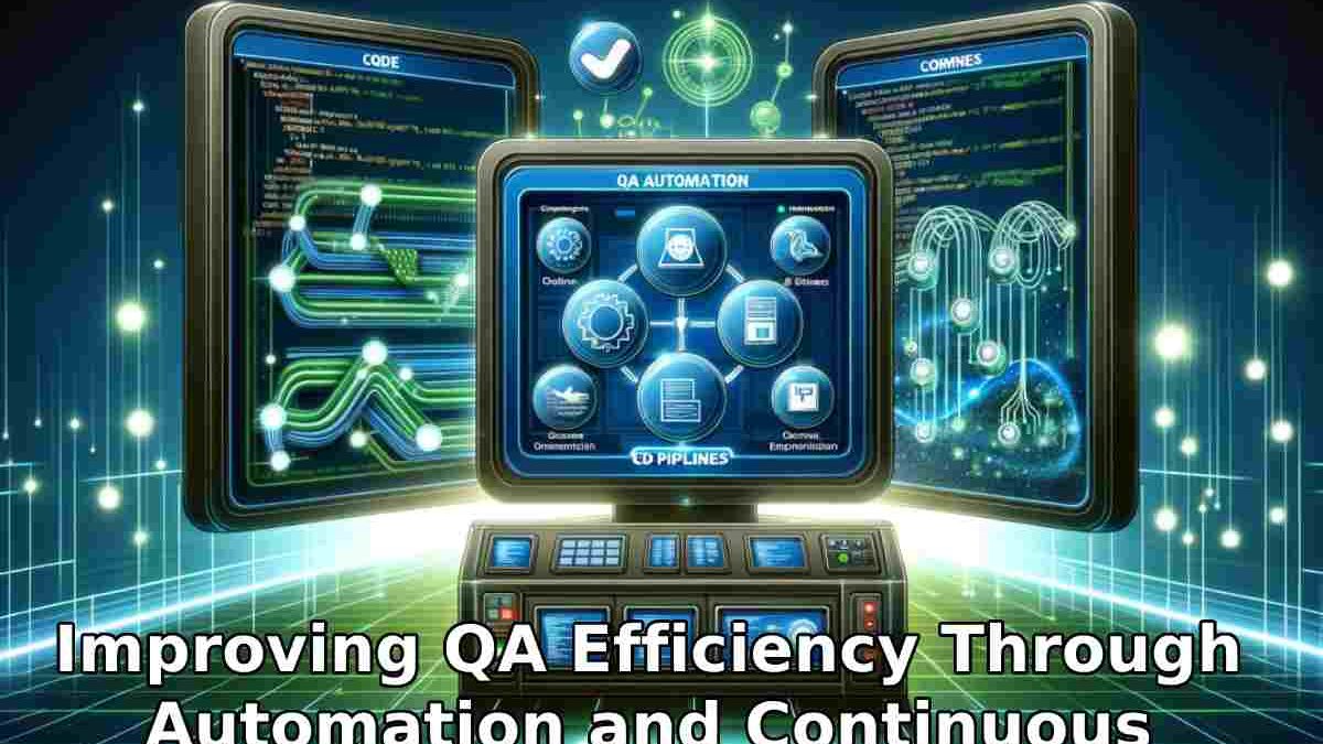 Improving QA Efficiency Through Automation and Continuous Integration